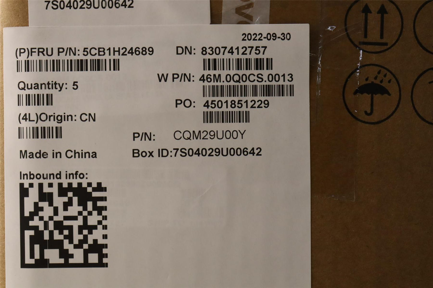 Lenovo Upper Case ASM_LA SPA W 21AT SG 5CB1H24689