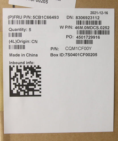 Lenovo Upper Case ASM_ND W 82HU FNB GY 5CB1C66493