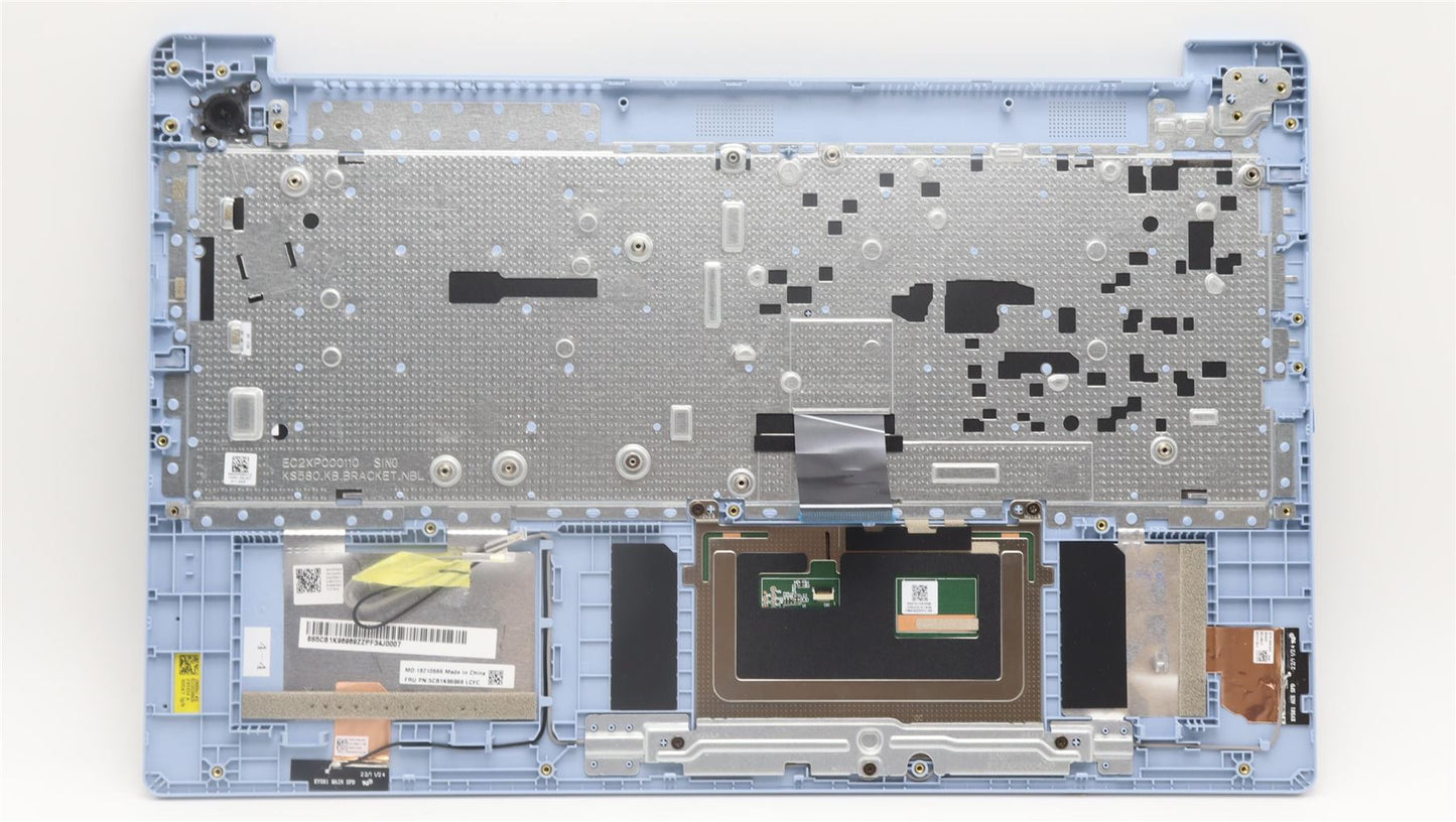 Lenovo IdeaPad 3 15ABR8 Palmrest Cover Touchpad Keyboard Bulgarian 5CB1K96969