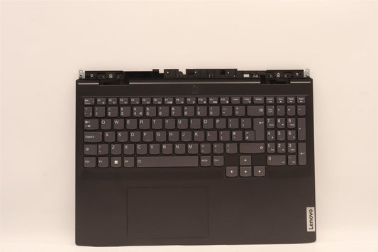 Lenovo IdeaPad 3 16IAH7 Palmrest Cover Touchpad Keyboard UK Black 5CB1J09523