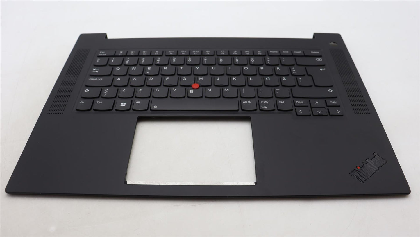 Lenovo ThinkPad P1 Gen 6 Keyboard Palmrest Top Cover Swedish Finnish 5M11L89021