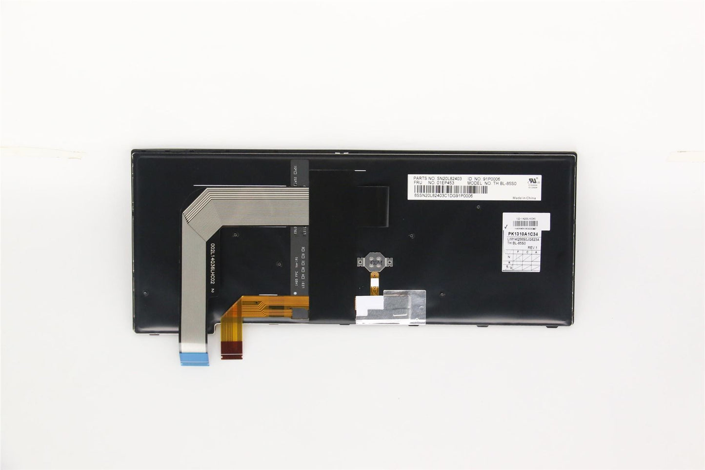 Lenovo ThinkPad T470p Tastatur Schwedisch Finnisch Schwarz Hintergrundbeleuchtung 01EP453