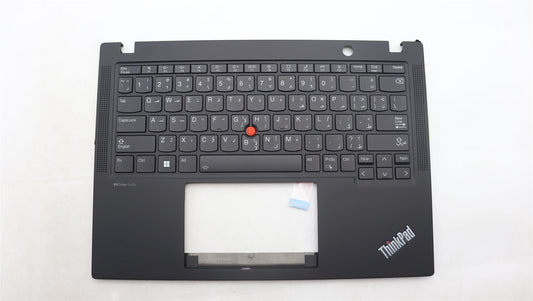 Lenovo ThinkPad X13 Gen 4 Keyboard Palmrest Top Cover Arabic Black 5M11L86095