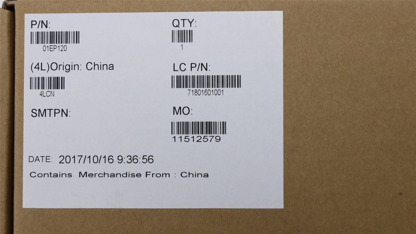 Lenovo ThinkPad E570 E575 LCD Cover Rear Back Housing Black 01EP120