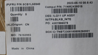 Lenovo LOQ 16IRH8 LOQ 16APH8 Palmrest Cover Touchpad Keyboard 5CB1L55940