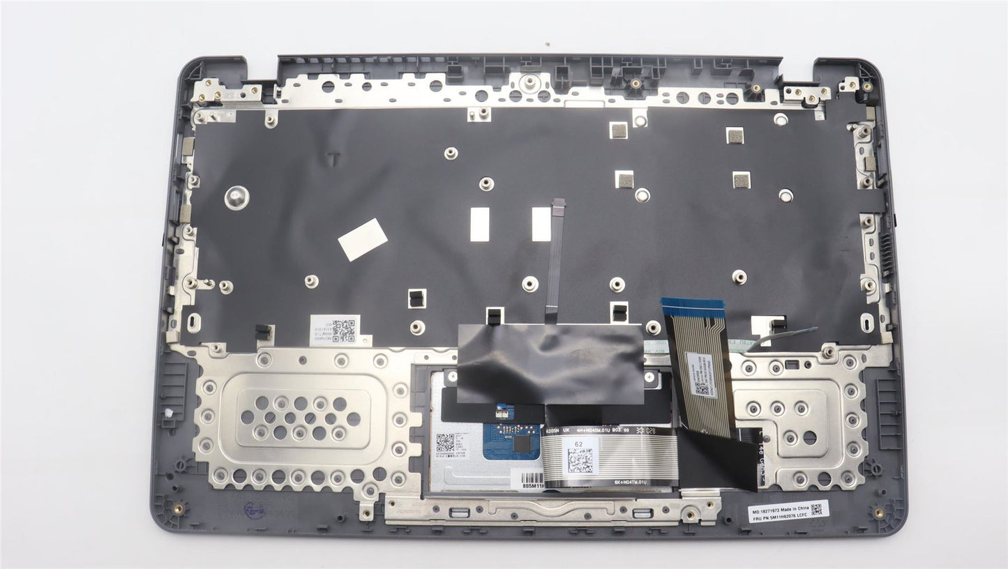 Lenovo 14e Gen3 IP 3 14IAN8 Keyboard Palmrest Top Cover German Black 5M11H62078