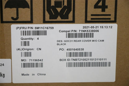 Lenovo REAR_COVER,Black,AIO 3 22 5M11C16759