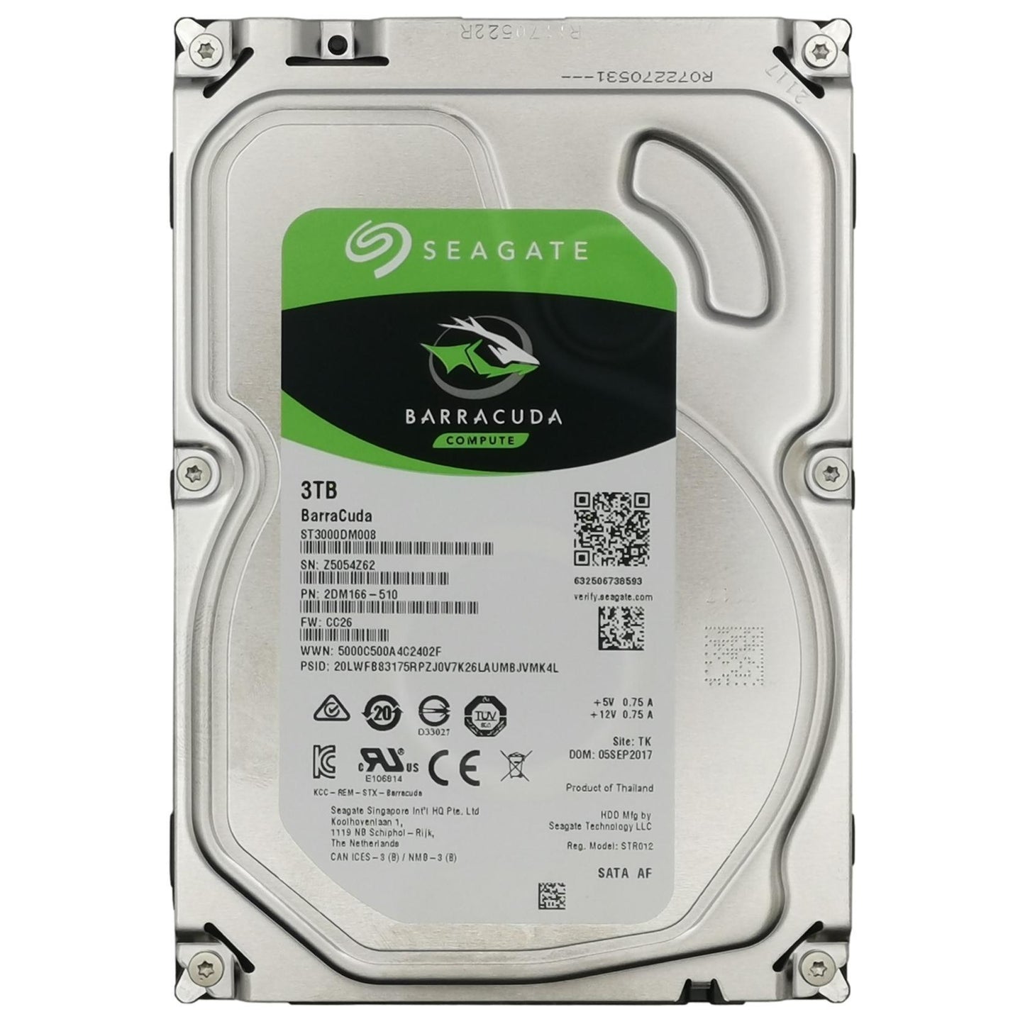 Acer KH.03K01.010 HDD.3.5.3TB.7K2.SATA3.64MB