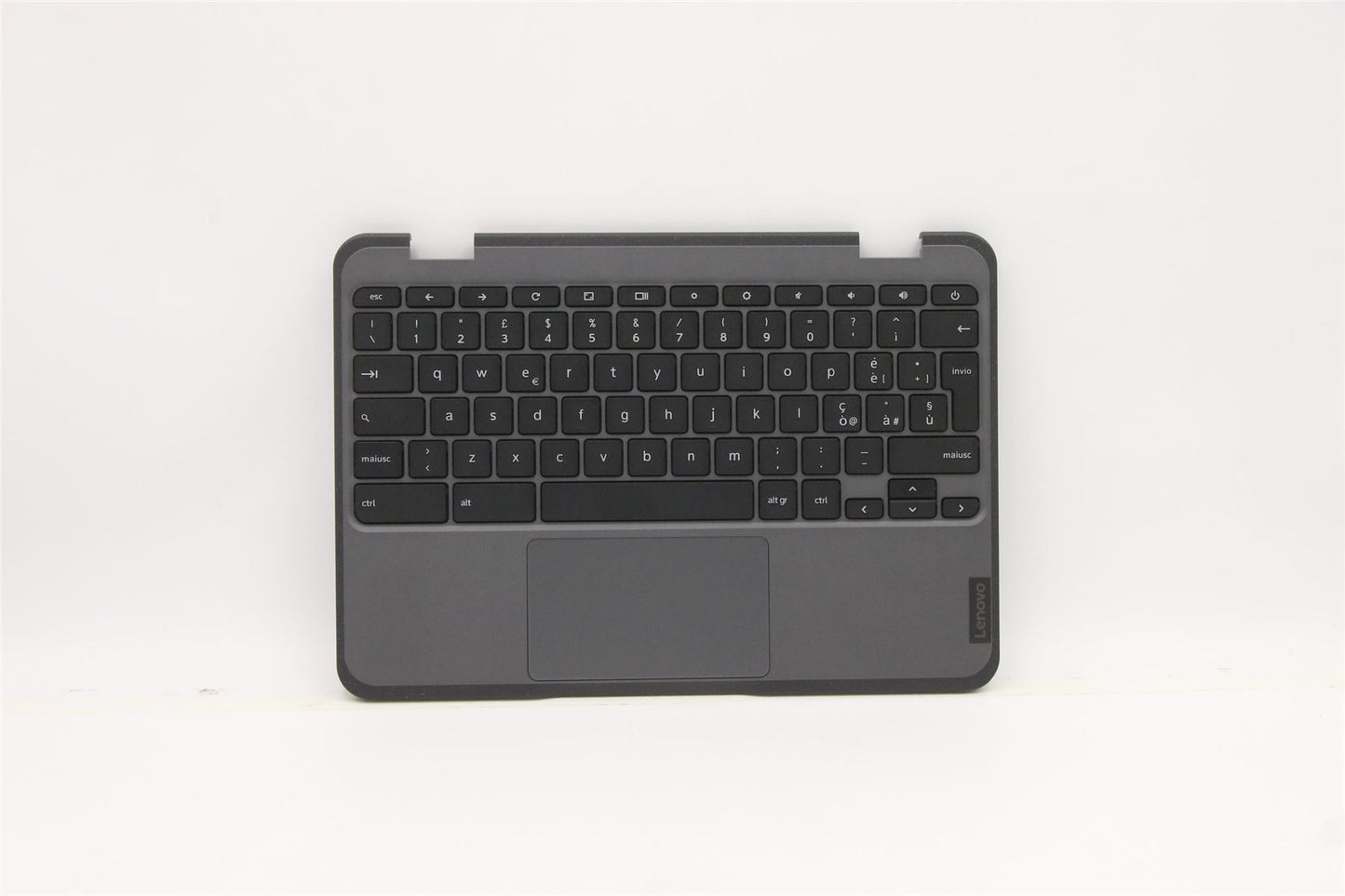 Lenovo Chromebook 100e Gen 3 Palmrest Touchpad Cover Keyboard Grey 5M11C94668