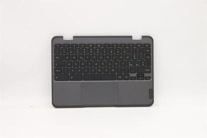 Lenovo Chromebook 100e Gen 3 Palmrest Touchpad Cover Keyboard Grey 5M11C94668