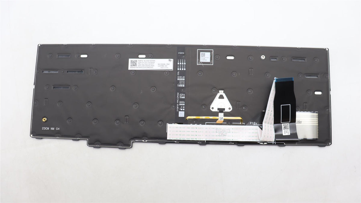 Lenovo Internal, Māori, BackLight, US English Keyboard 5N21K97681