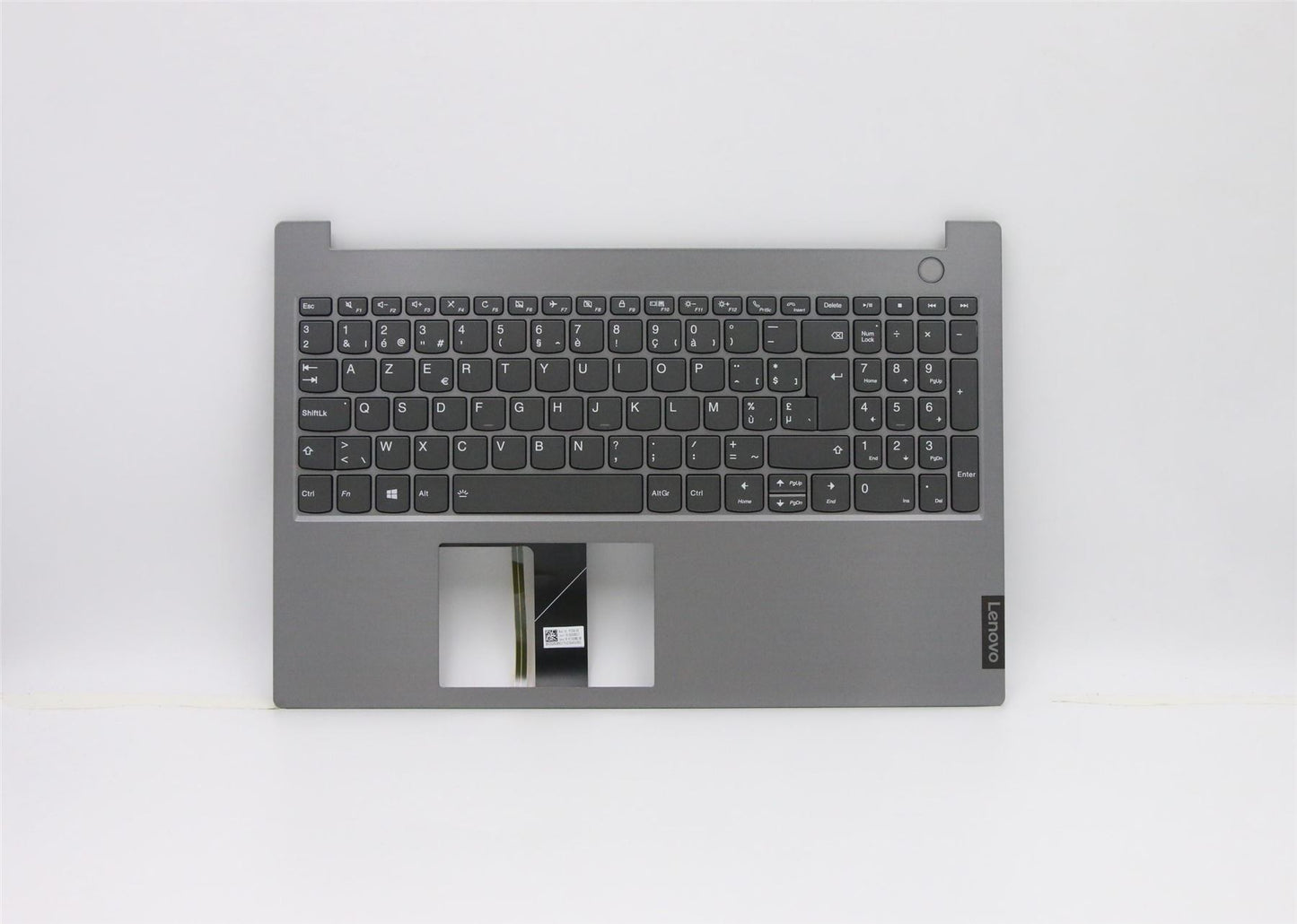 Lenovo ThinkBook 15-IML 15-IIL Palmrest Cover Keyboard Belgian Grey Backlit