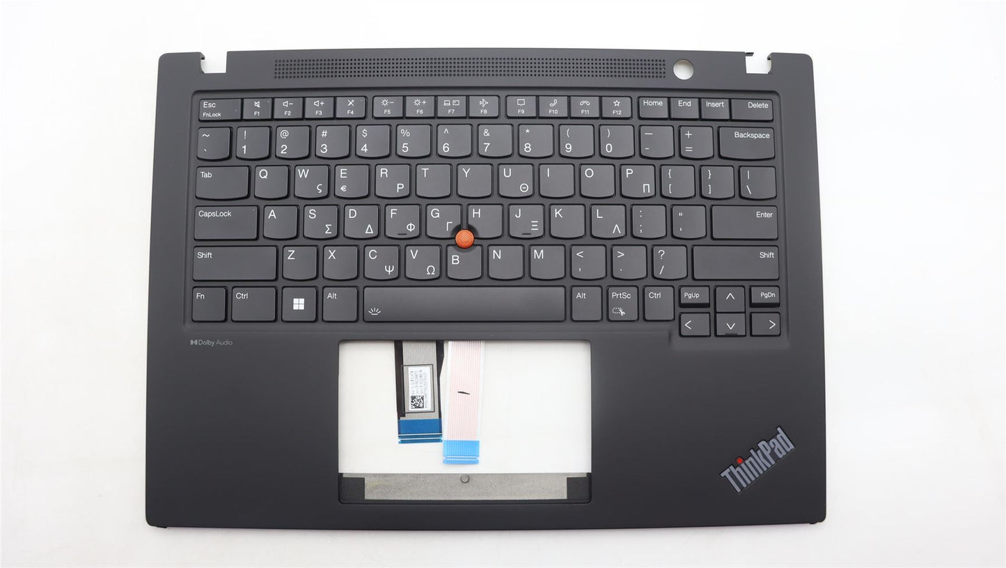 Lenovo ThinkPad T14s Gen 4 Keyboard Palmrest Top Cover Greek Black 5M11L59339