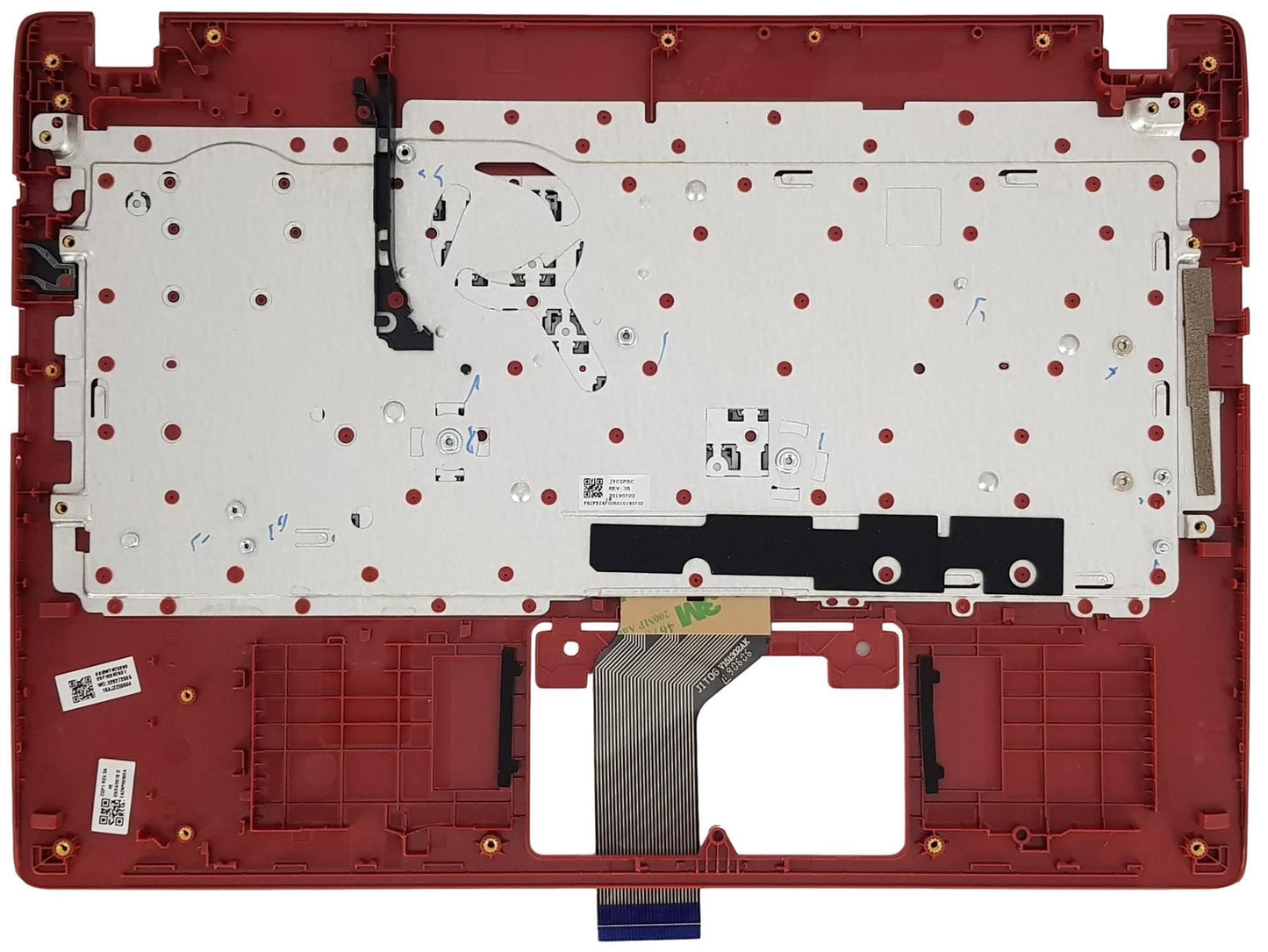 Acer Aspire A114-32 A314-21 A314-32 Palmrest Cover Keyboard UK Red 6B.GW7N7.029