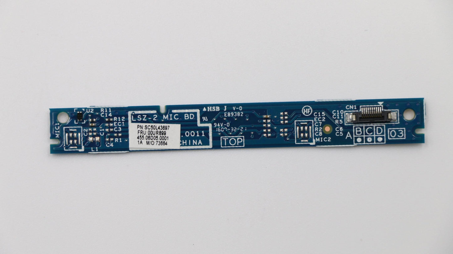 Lenovo w/o CAM MIC SZ-2 Microphone Board 00UR899
