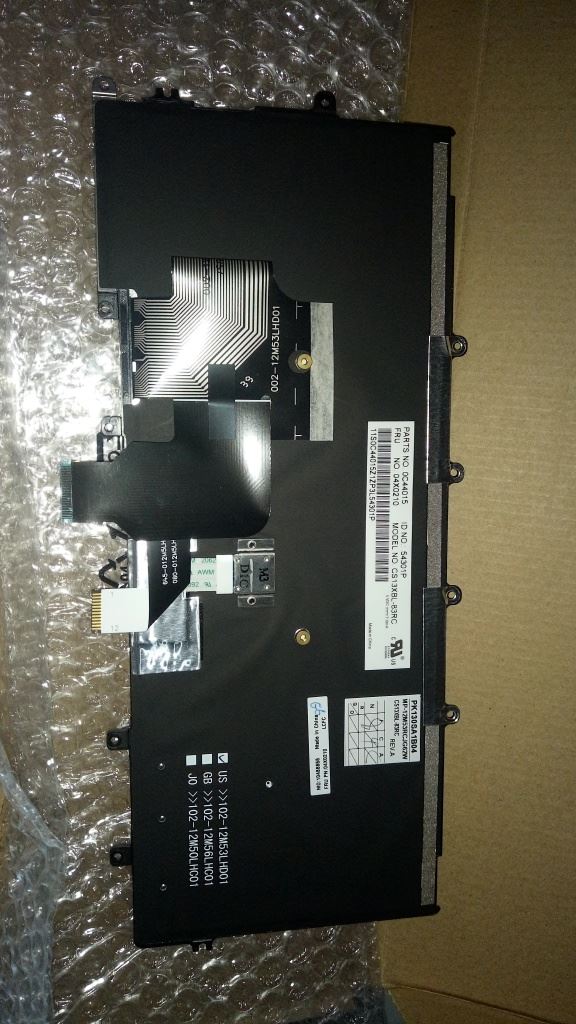 Lenovo ThinkPad X240 X240s X250 Keyboard Traditional Chinese Black 04X0210