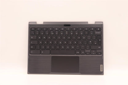 Lenovo 500e 2nd Gen Palmrest Cover Touchpad Keyboard UK Brown 5CB1E09213