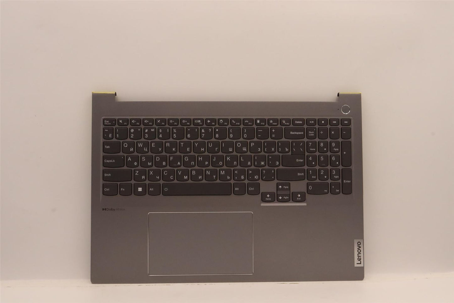 Lenovo ThinkBook 16 G4+ IAP Palmrest Cover Touchpad Keyboard Russian 5CB1H68169