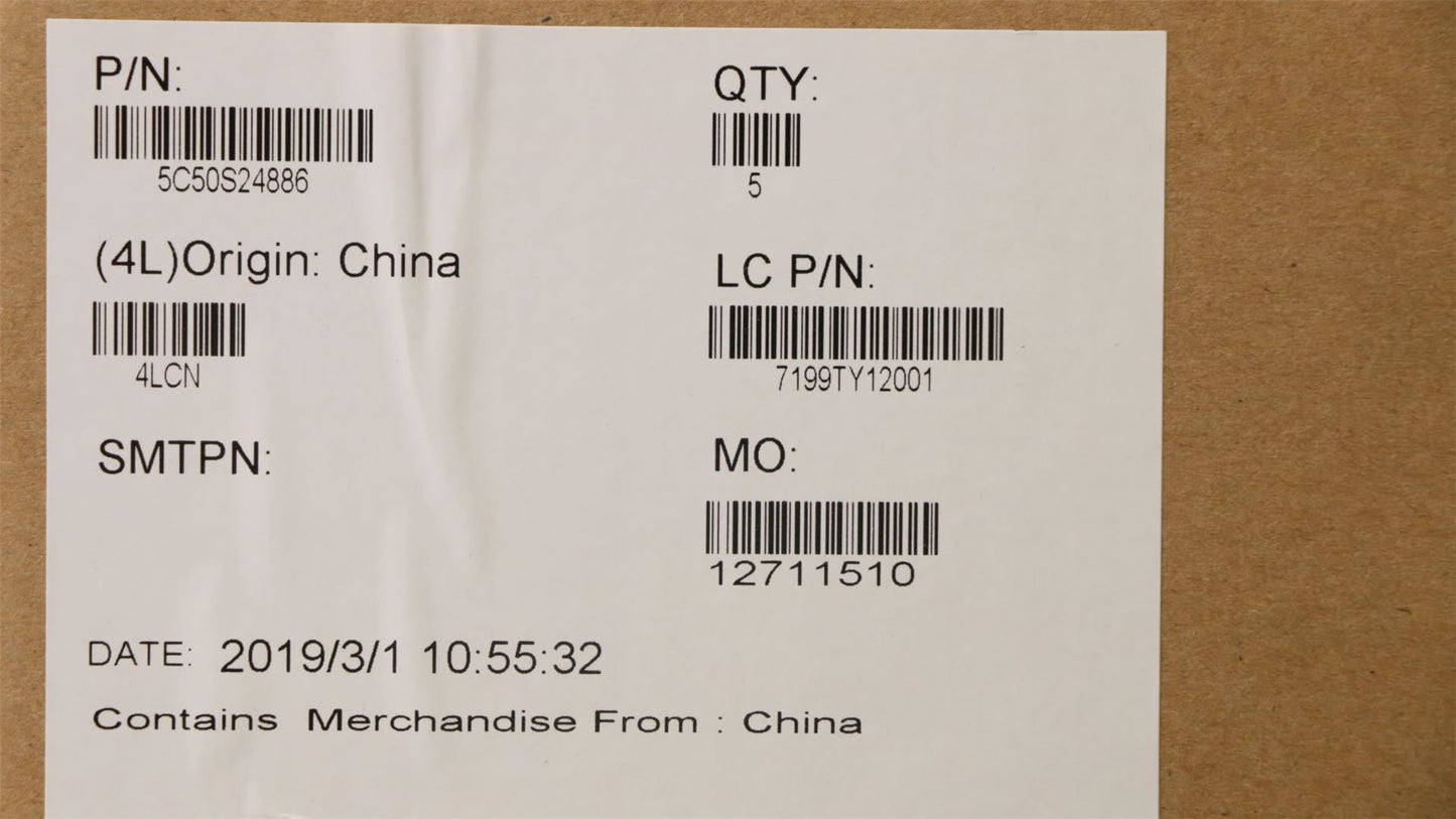 Lenovo HDDBoardL81LG 5C50S24886