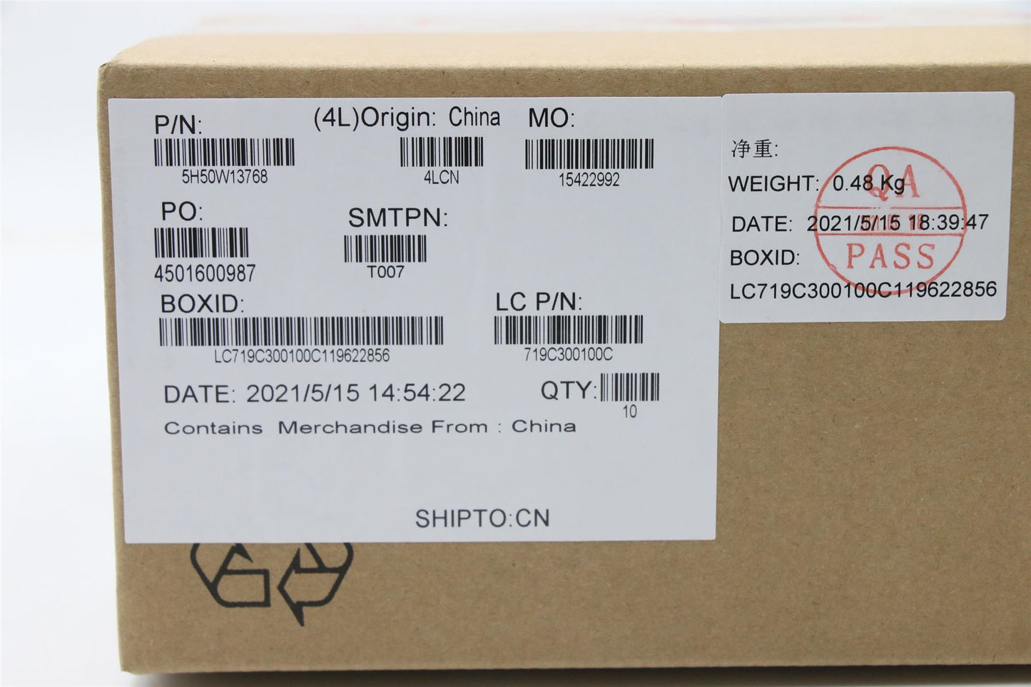 Lenovo HINGE FRU Serval ACCY KITS HINGE AL TS 5H50W13768