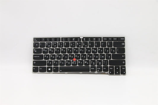 Lenovo ThinkPad T470s Keyboard Russian Silver Backlit 01ER892 01ER933 SN20M26478
