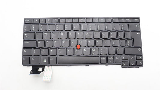 Lenovo ThinkPad P14s 4 L14 4 T14 4 Keyboard French Black 5N21D68273