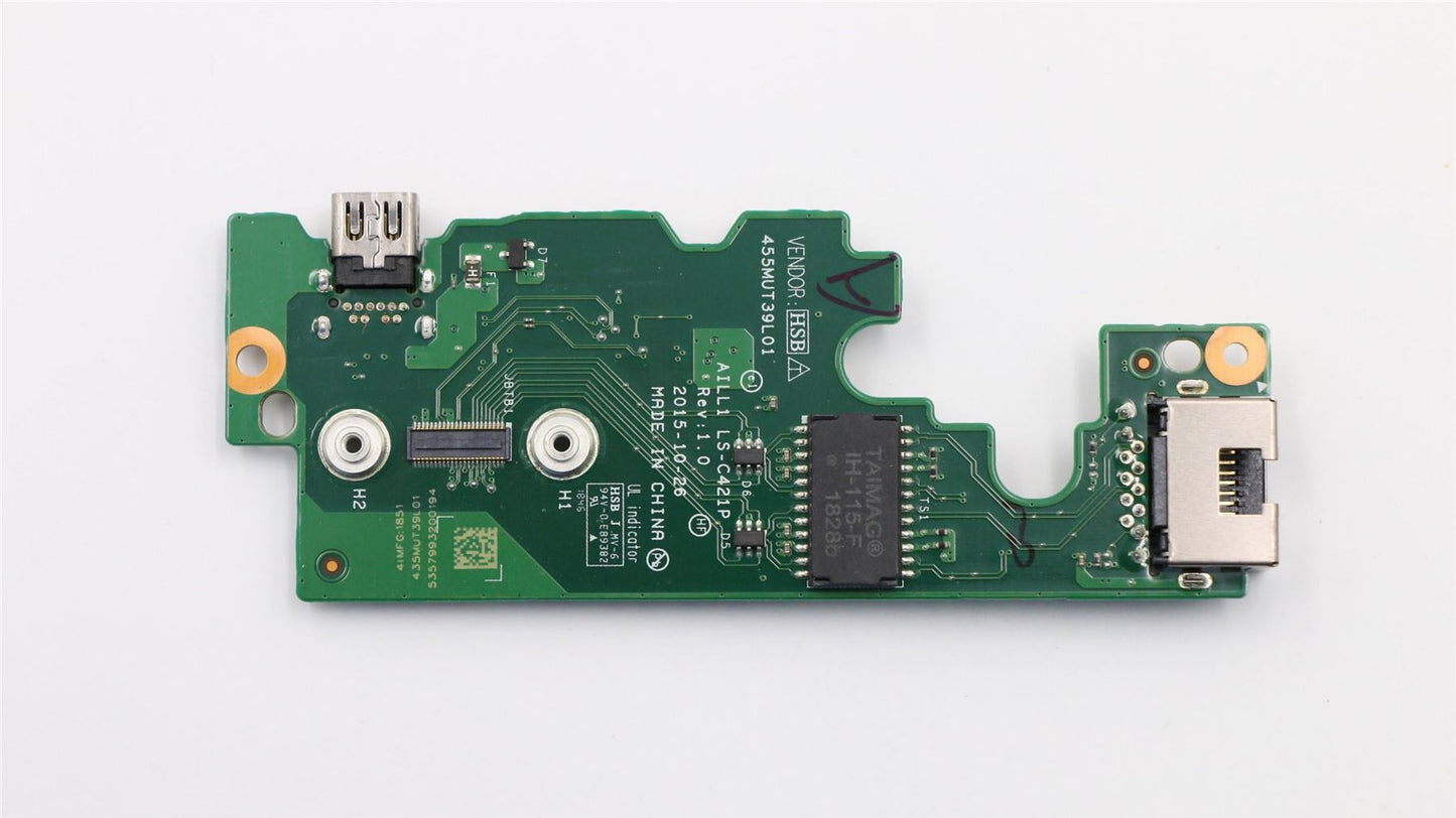 Lenovo ThinkPad L560 Board Ethernet RJ45 I/O IO 00NY627