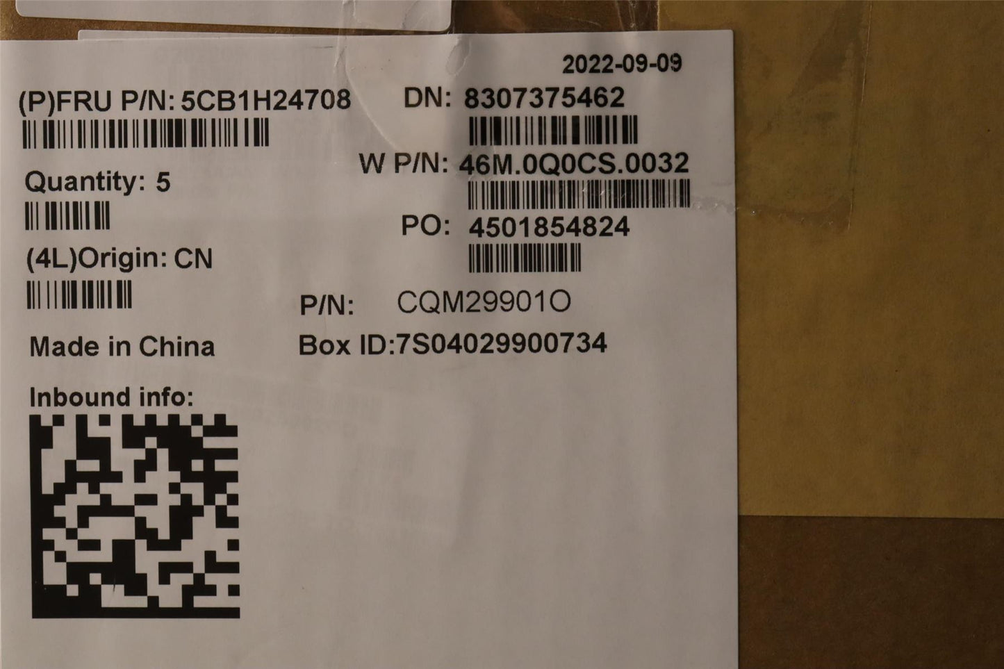 Lenovo ThinkBook 13x G2 IAP Palmrest Cover Touchpad Keyboard UK 5CB1H24708