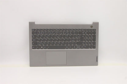 Lenovo ThinkBook 15 G2 ITL Palmrest Cover Touchpad Keyboard Grey 5CB1B35016