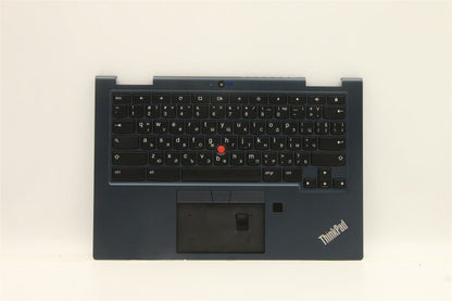 Lenovo ThinkPad C13 Gen 1 Keyboard Palmrest Top Cover Bulgarian Black 5M10Z54471