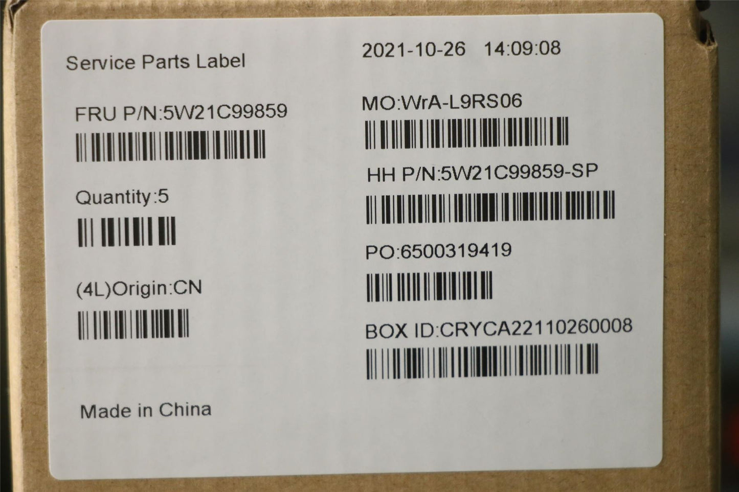 Lenovo WEARABLE Cosmetic Frame 5W21C99859