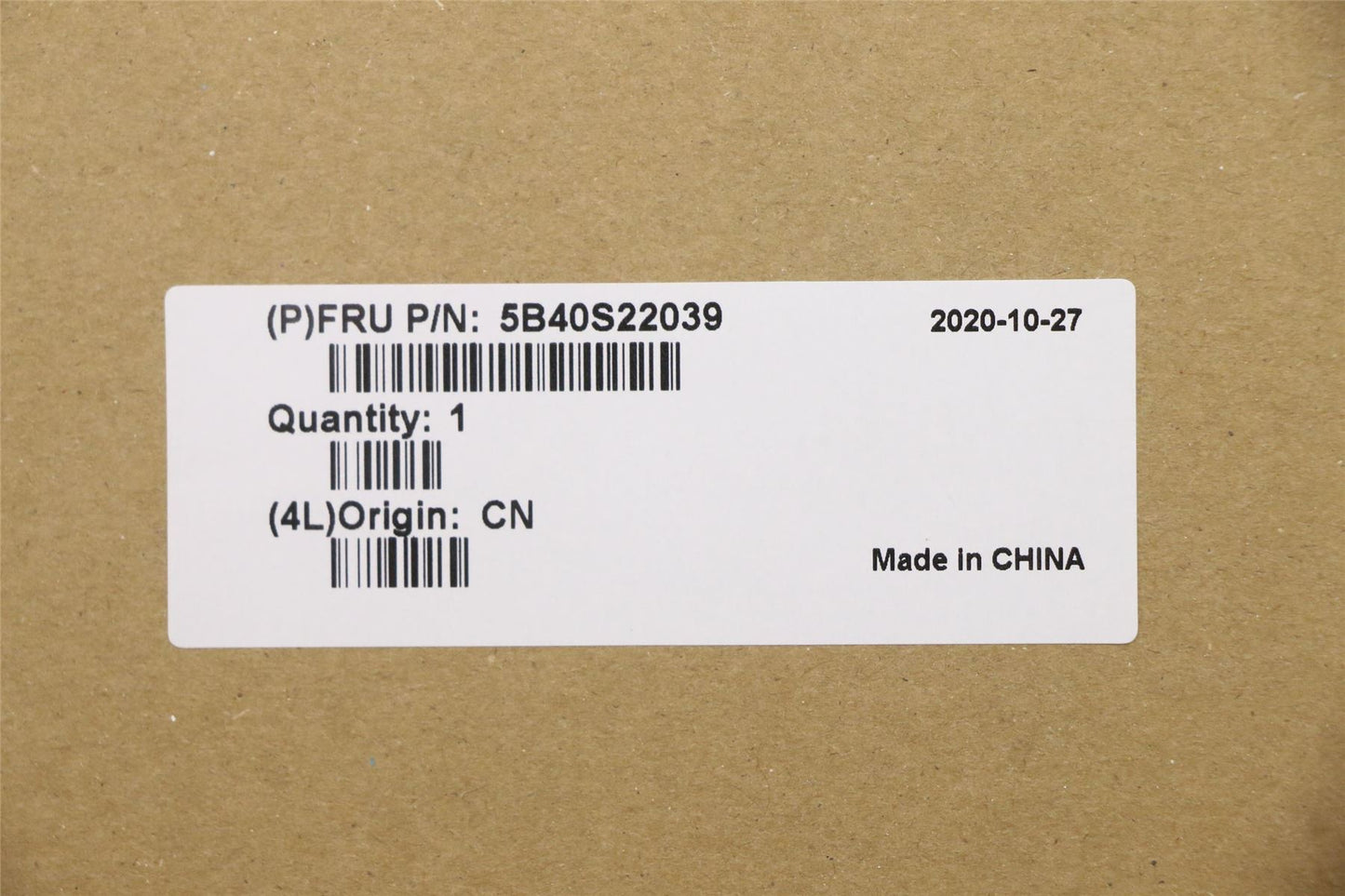 Lenovo IO Bracket L C 20VG 5B40S22039