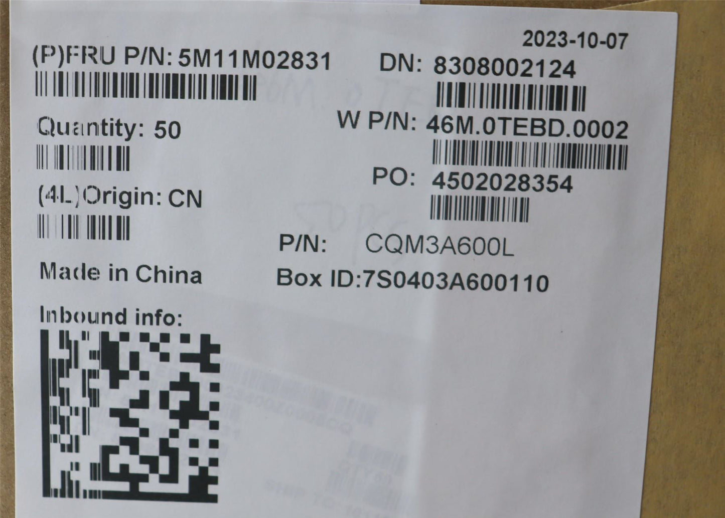 Lenovo MECH_ASM FRU MECH_ASM FP BTN,OG,K14 5M11M02831