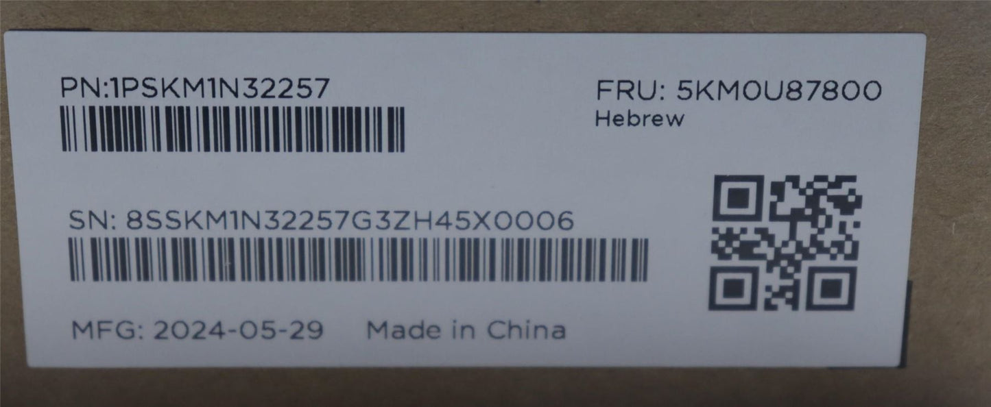 Lenovo KYB_MOUSE G-T Eos3 2.4G KM BLK HE 5KM0U87800