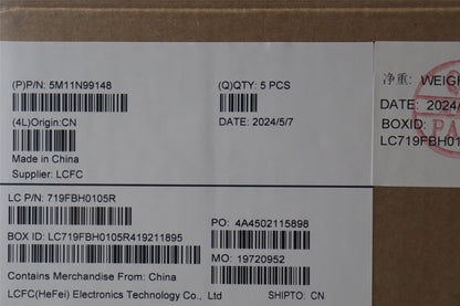 Lenovo MECH_ASM FRU KBD CCV HUN BL(PMX) UK BK 5M11N99150