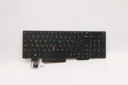 Lenovo ThinkPad P15s 2 T15 2 T15 Keyboard German Black 5N20V77975