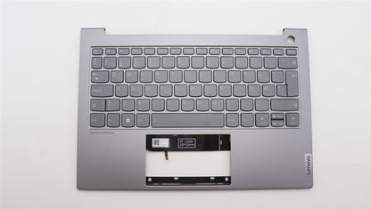 Lenovo ThinkBook 13s G4 IAP Palmrest Cover Touchpad Keyboard Danish 5CB1L54679