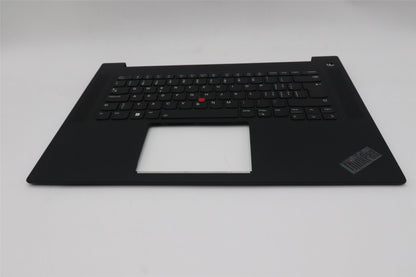 Lenovo Extreme P1 5 X1 5 Keyboard Palmrest Top Cover Swiss Black 5M11D12087