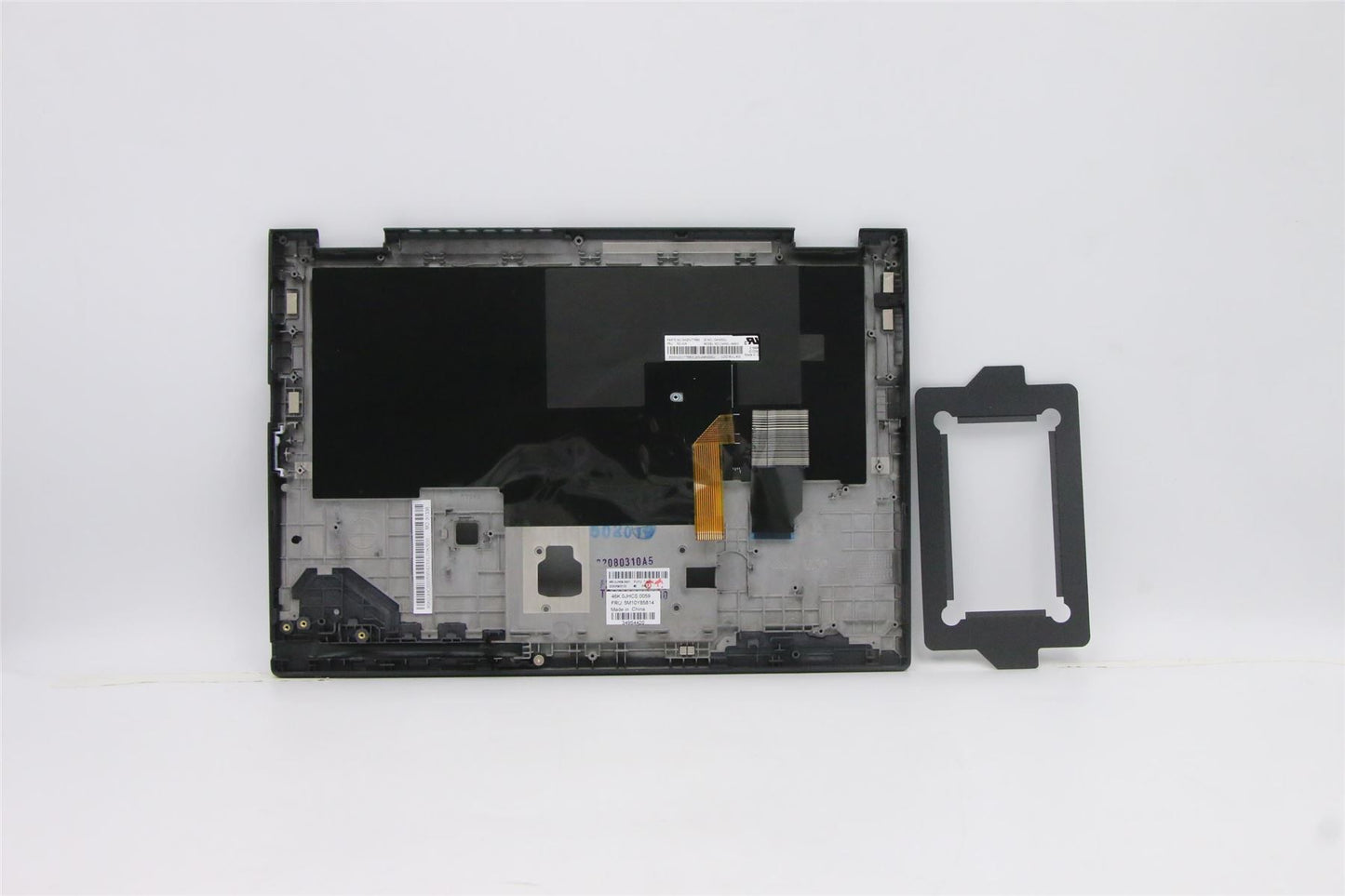 Lenovo Yoga X13 Gen 1 Palmrest Cover Keyboard Bulgarian Black 5M10Y85814