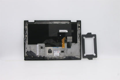 Lenovo Yoga X13 Gen 1 Palmrest Cover Keyboard Bulgarian Black 5M10Y85814