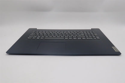 Lenovo IdeaPad 3 17IRU7 Palmrest Cover Touchpad Keyboard Abyss Blue 5CB1L55559