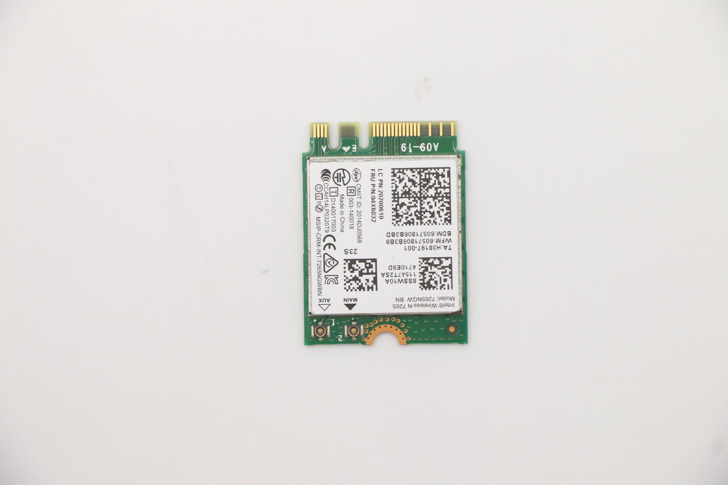 Lenovo Wireless,CMB,IN,SPbn M.2 Board 04X6032