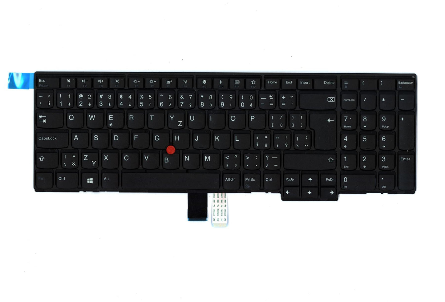 Lenovo ThinkPad L570 Keyboard Czech Black 01AX618