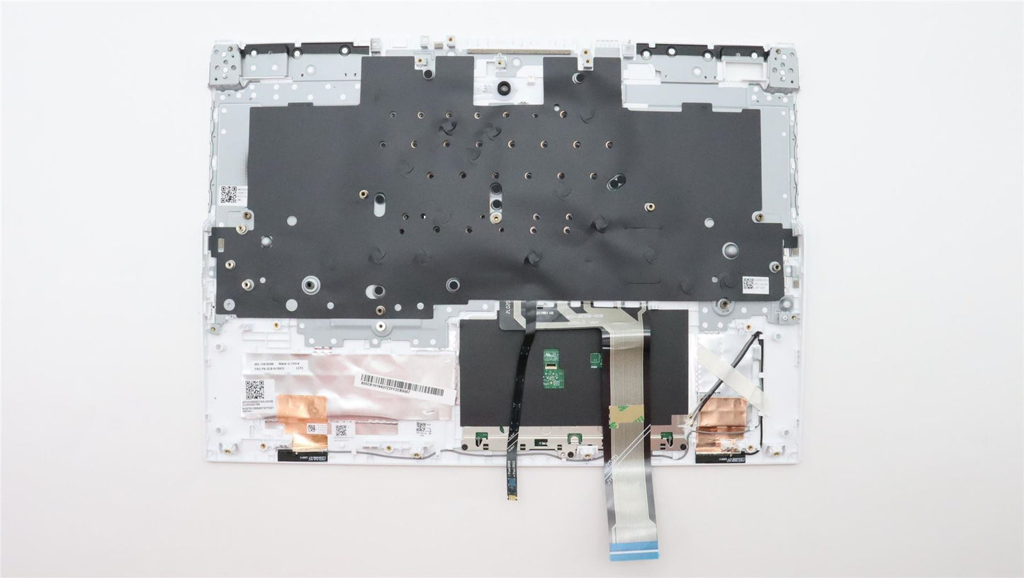 Lenovo 5 16IAH7 Palmrest Cover Touchpad Keyboard Russian Storm Grey 5CB1H18437