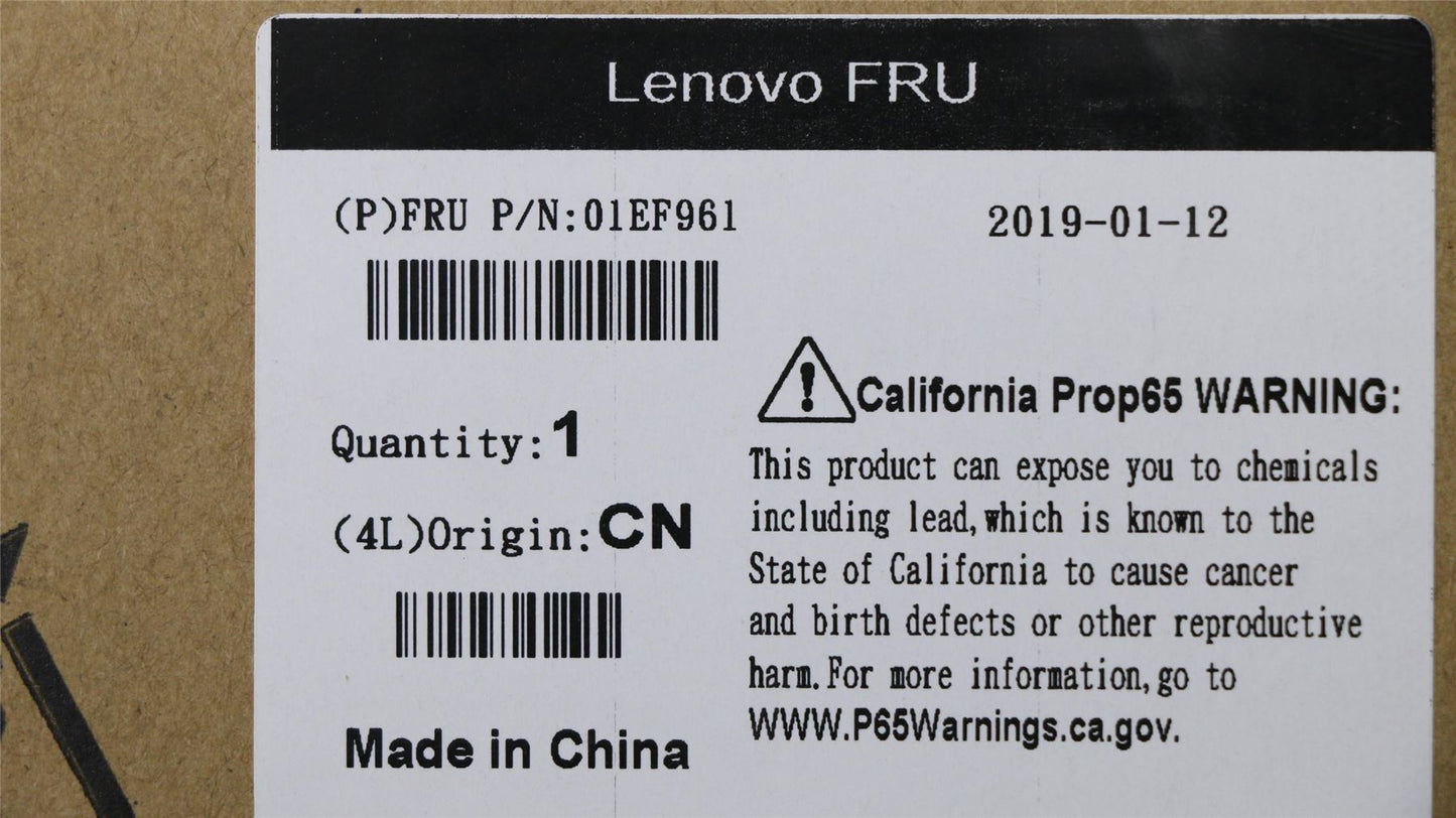 Lenovo 01EF961 MECH_ASM 333ET1,FIO BKT ASSY, AVC