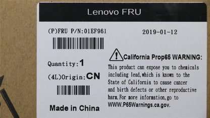 Lenovo 01EF961 MECH_ASM 333ET1,FIO BKT ASSY, AVC