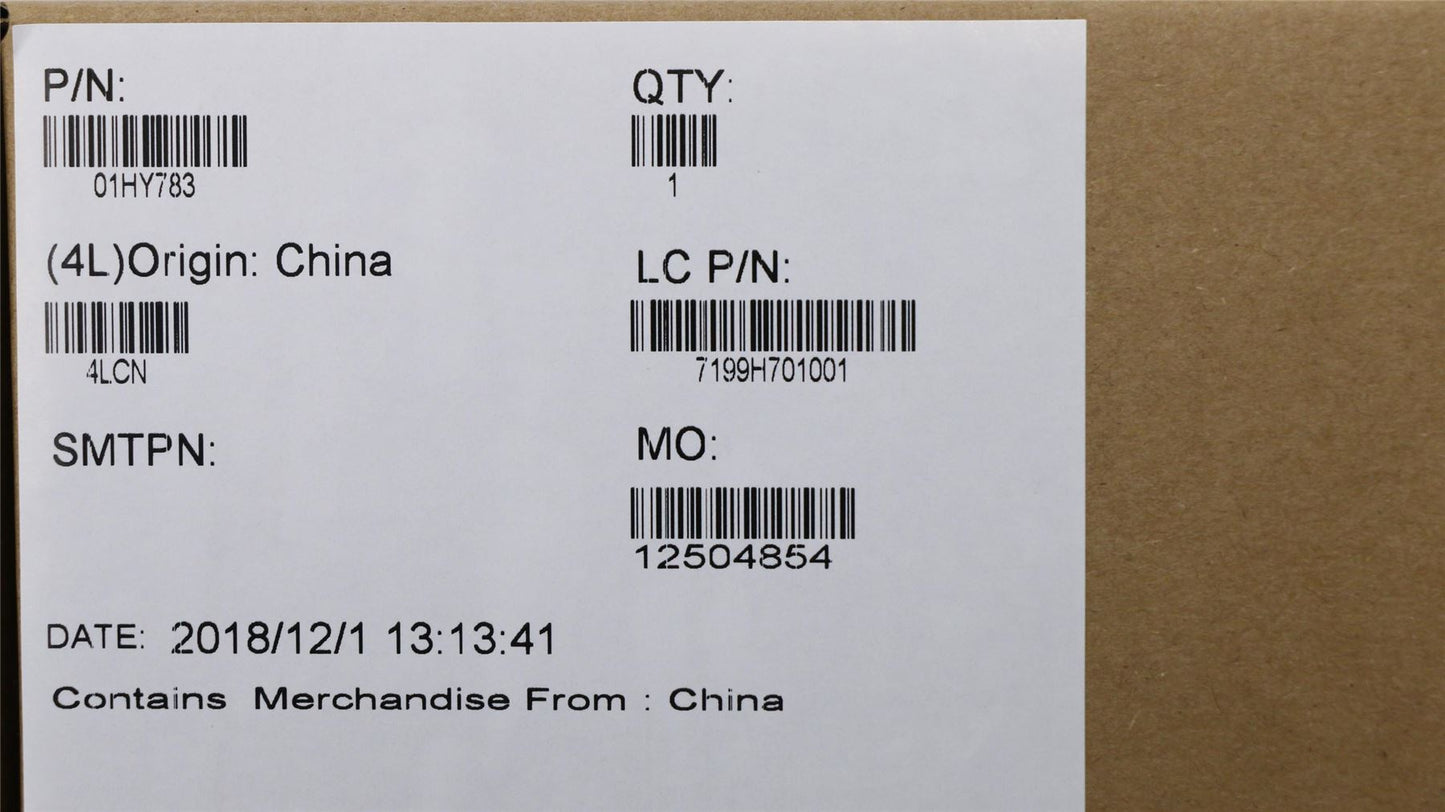 Lenovo ThinkPad P52 Fan Heatsink 01HY783