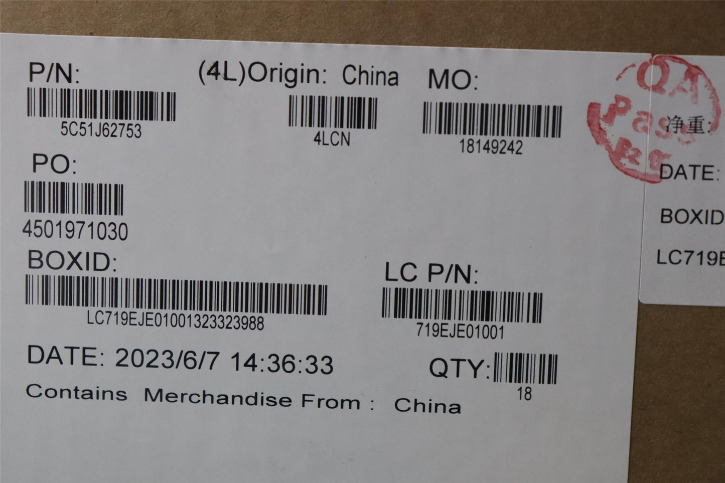 Lenovo PCBA IO/B NSF311 KE611 NFP 5C51J62753