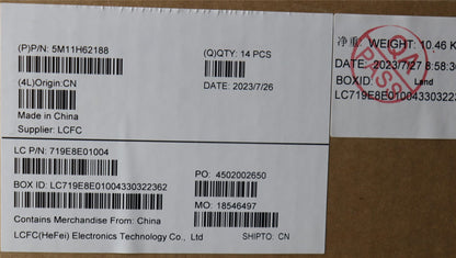 Lenovo MECH_ASM 14 WUXGA AR MT FHD MC LAI/AUO 5M11H62188