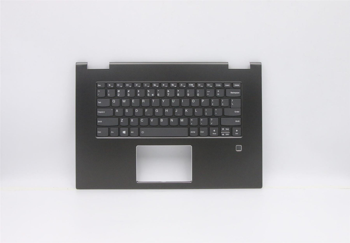 Lenovo 730 15IWL Keyboard Palmrest Top Cover US Euro Iron Grey 5CB0T04945